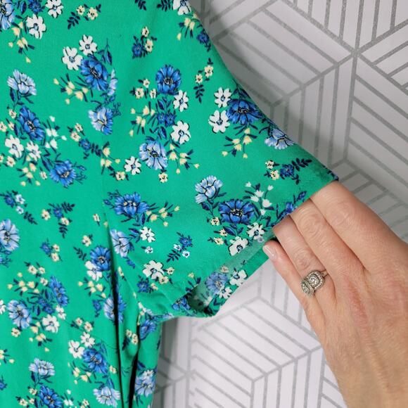 Divided H&M Floral Dress Sz 10 - Picture 7 of 11